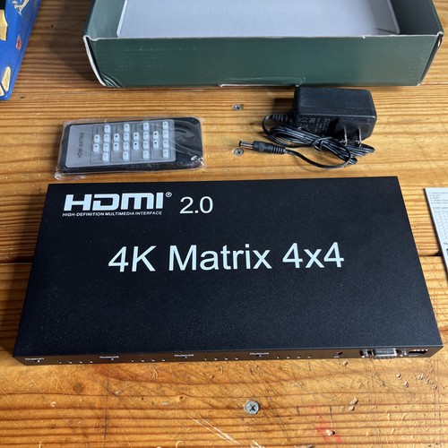 Hdmi matrix 4x4 - hdmi, 4k