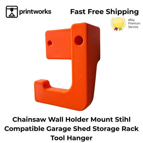 Chainsaw wall holder - holder, mount