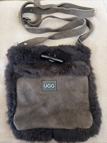 Sheepskin crossbody ugg - sheepskin,