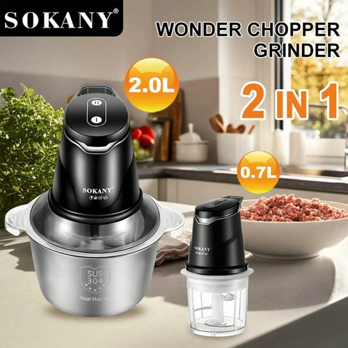 Electric food processor - electric, 400