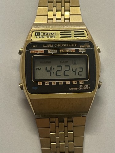 Koyo men vintage lcd digital - koyo, men's