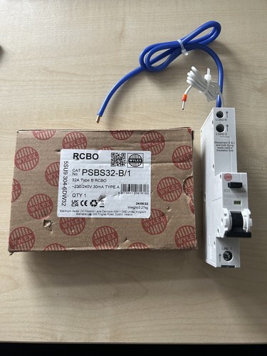 Wylex psbs32 32amp 30ma - 32amp,