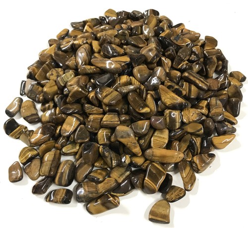 Tiger eye tumblestones 20 - tumblestones, (10-20