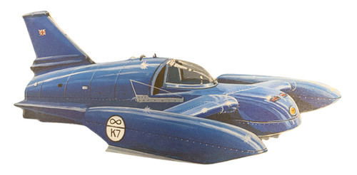 Blue bird car - blue,