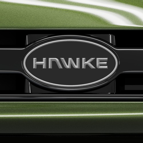 Hawke front grille vinyl badge - vinyl,