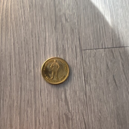 Gibraltar gold coin - gibraltar,