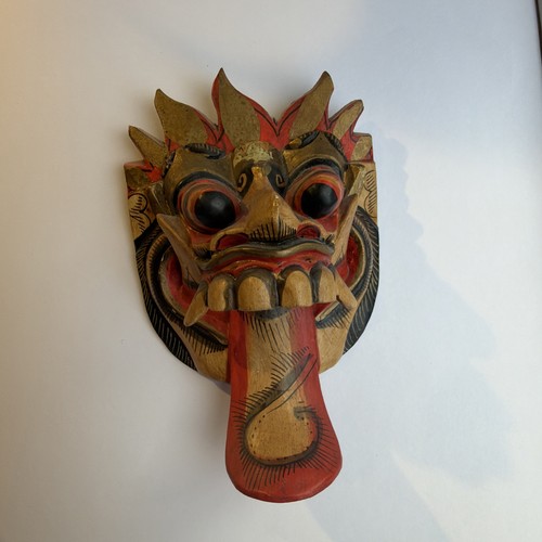 Balinese barong demon mask - balinese,