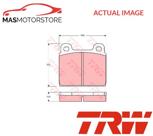 Brake pads set braking pad - brake,