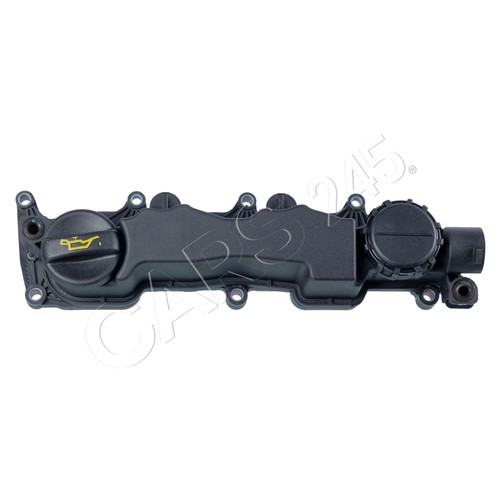 Black plastic cylinder head - black,