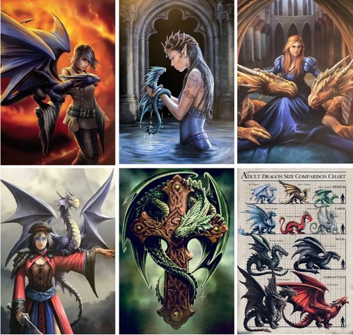 Anne stokes dragon fantasy - anne,