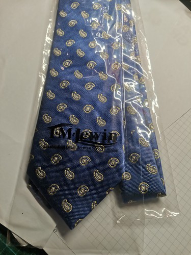 Lewin silk tie - lewin, blue