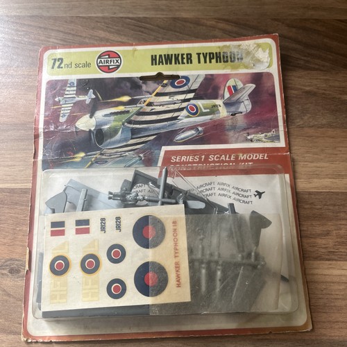 Airfix vintage scale hawker - vintage,