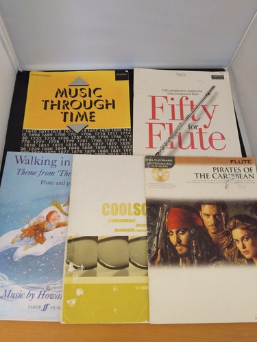 Flute sheet music song books - ~,