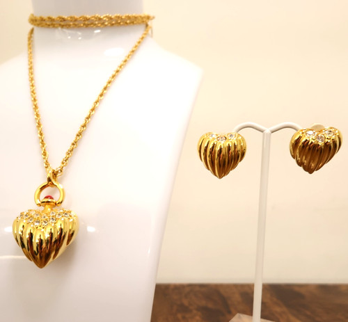 Joan rivers jewelry set hearts - joan,