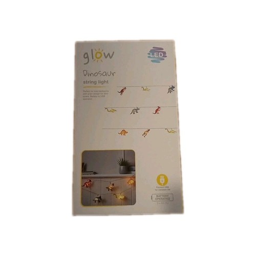 Glow dinosaur string light - dinosaur,