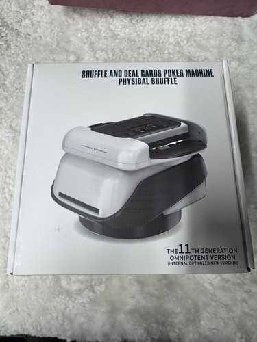 Shuffle and deal poker machine - shuffle,