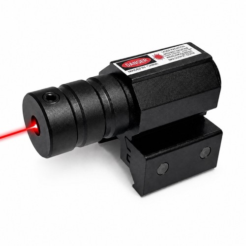 Red laser dot sight scope - red,