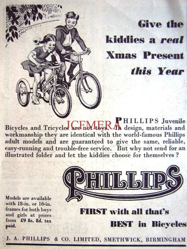 Phillips juvenile bicycles - juvenile, &