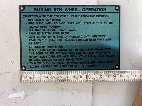Army hmmwv reo data - reo, plate