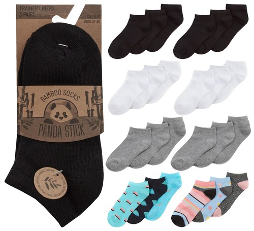 Kids bamboo trainer socks - trainer,