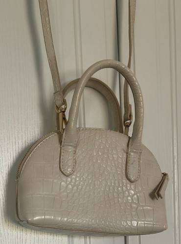 Mango cream croc effect - mango,
