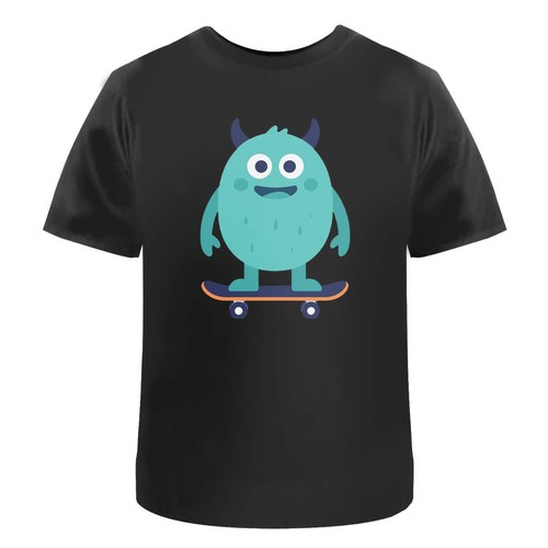 Monster skateboard unisex - 'monster, on