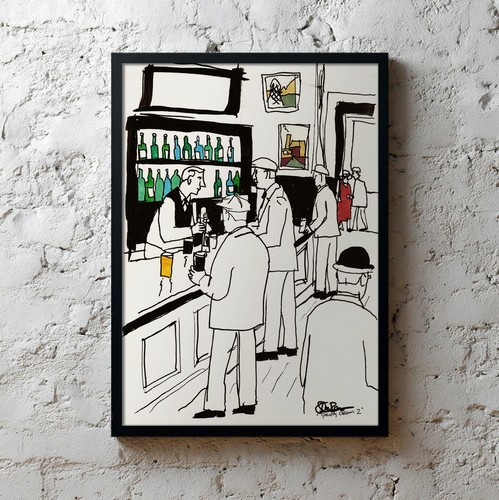 Original painting framed - original,