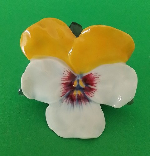 Ens porcelain figurine flower - porcelain,