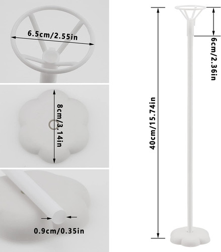 Set balloon stand - 12,