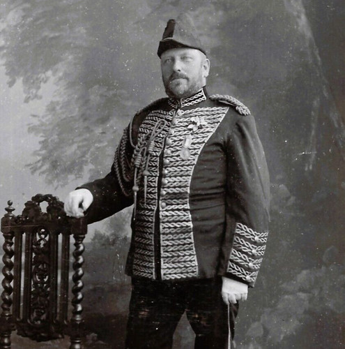 Cabinet card photo - card, master
