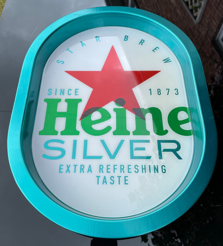 Heineken silver serving - 1, tray