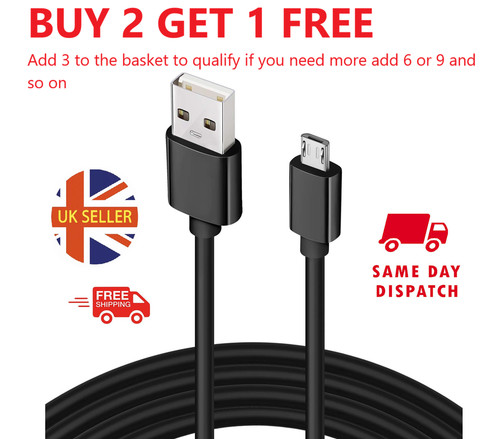 Micro usb cable 25cm 3m - 1m, 2m