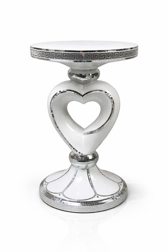 White venetian mirrored - white,