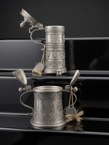 Vintage italian pewter - vintage, 95%