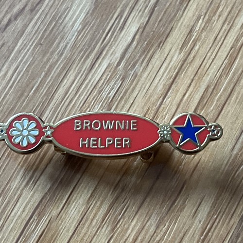 Brownie helper enamel - brownie,