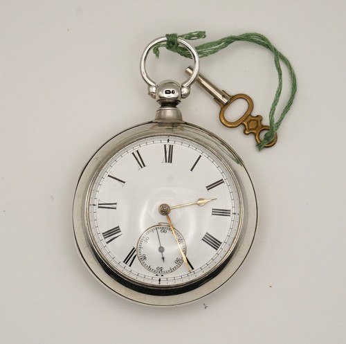 Victorian silver pair - silver, case