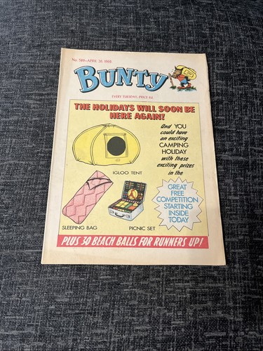 Bunty comic april 1969 - bunty,