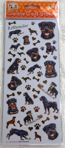 Rottweiler card craft - card,