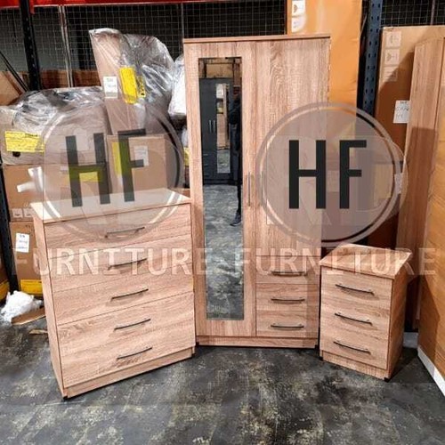 Wardrobe set bedside - set,