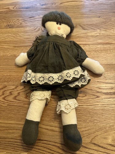 60s handmade rag - doll, in