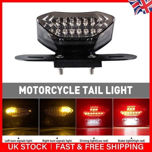 Red rear motorcycle tail - 1x,