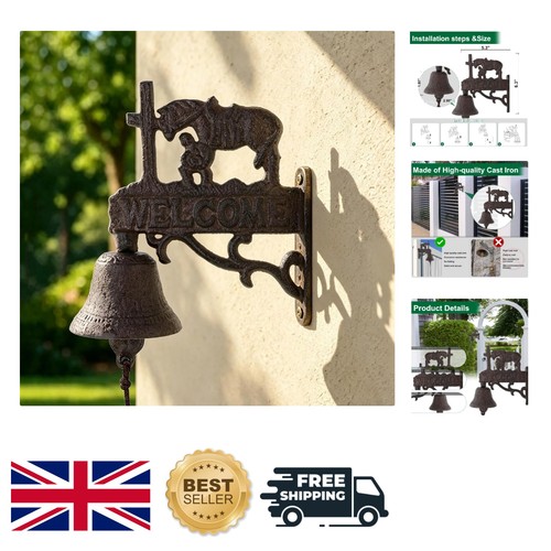 Vintage horse shaped cast iron - vintage,