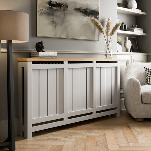 Radiator cover white modern - cover,