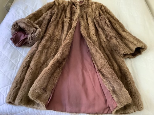 1940 vintage musquash fur - vintage,