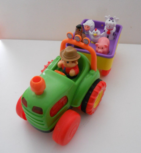 Kiddieland farm tractor with - kiddieland,