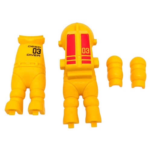 Playmobil diving suit yellow