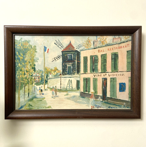 Maurice utrillo rue a - maurice,