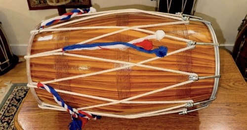 Dhol drum with all - drum,