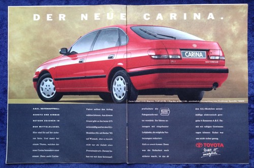 1992 toyota carina liftback - toyota,