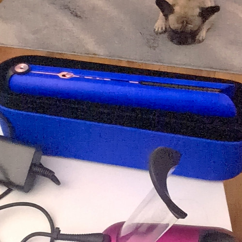 Dyson hair straightener - hair, in